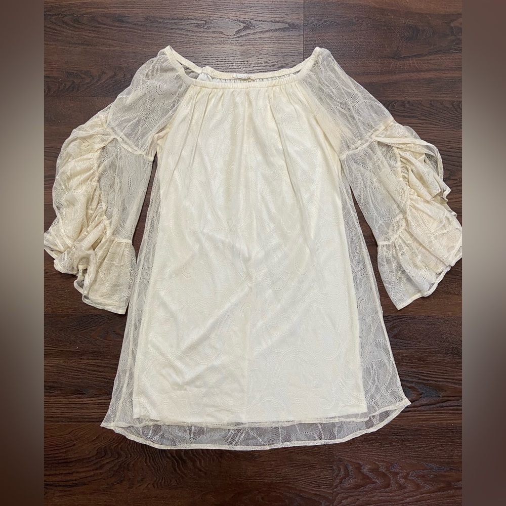 Lace tunic dress - size M